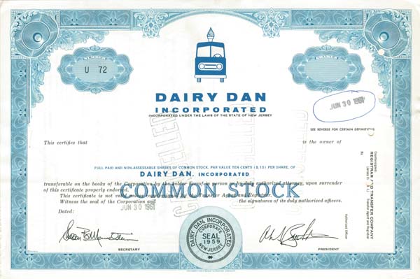 Dairy Dan Inc